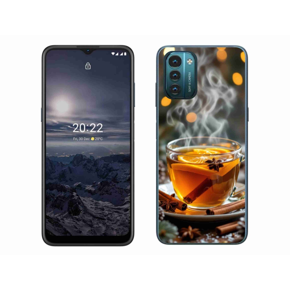 Zselés borítás mmCase a Nokia G11/G21 készülékhez - karácsonyi lyukasztás