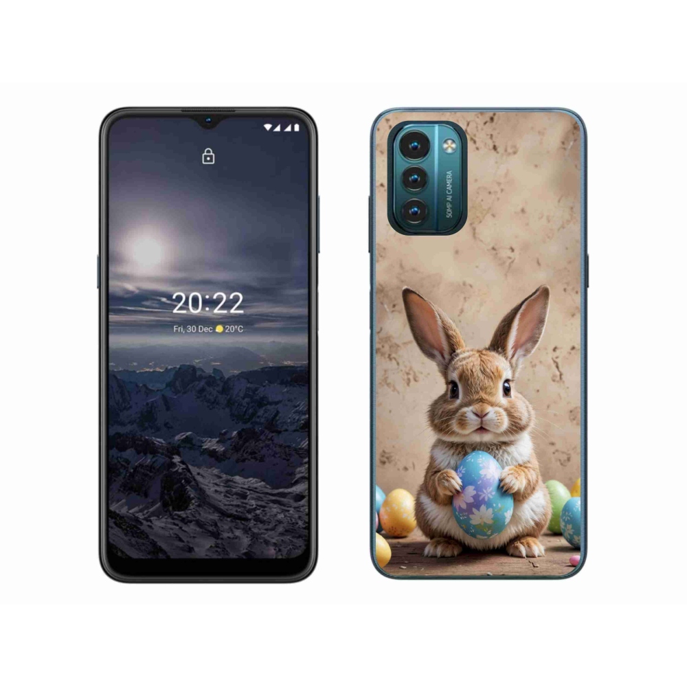 mmCase gél tok a Nokia G11/G21-hez – húsvéti nyuszi