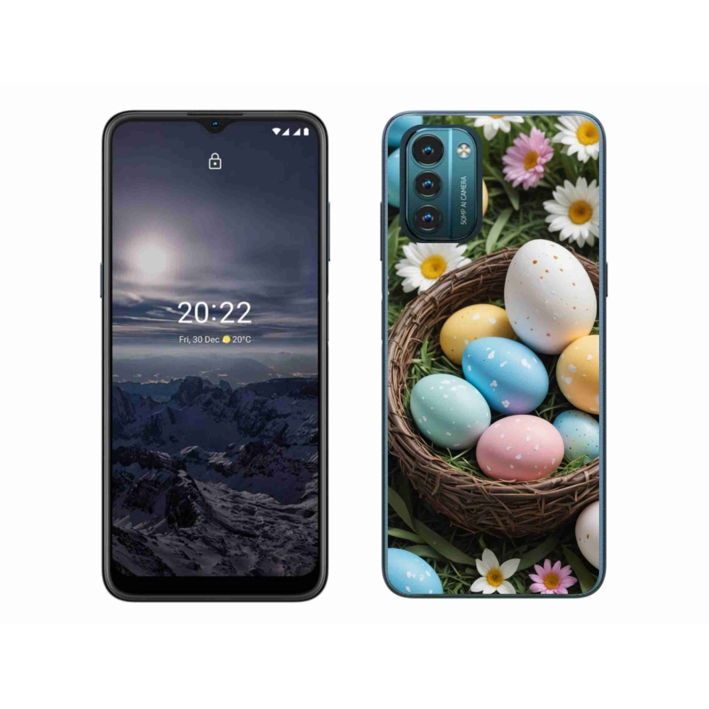 Zselés borítás mmCase a Nokia G11/G21 készülékhez - Húsvéti tojások 2