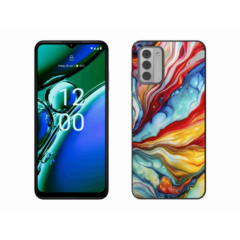 Zselés borítás mmCase a Nokia G42 készülékhez - absztrakt motívum 58