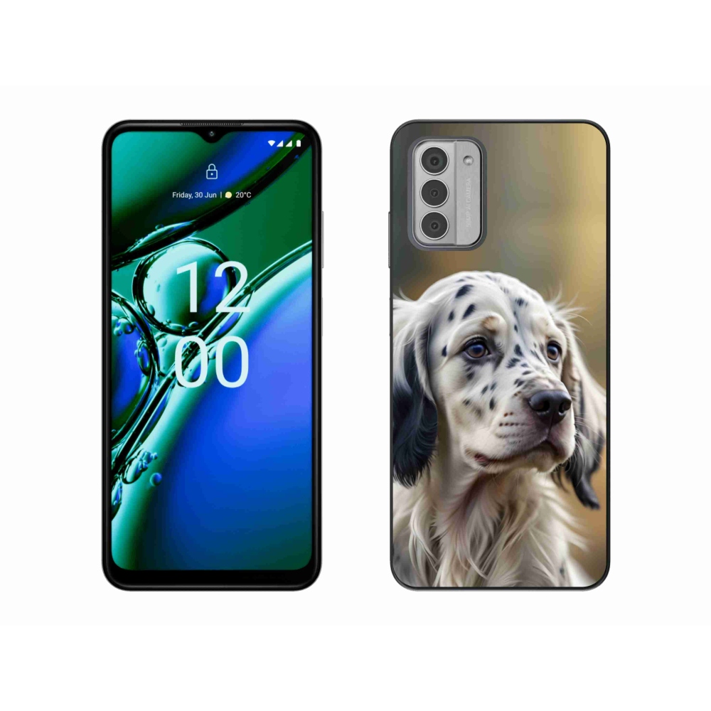 Zselés borítás mmCase a Nokia G42 készülékhez - English Setter