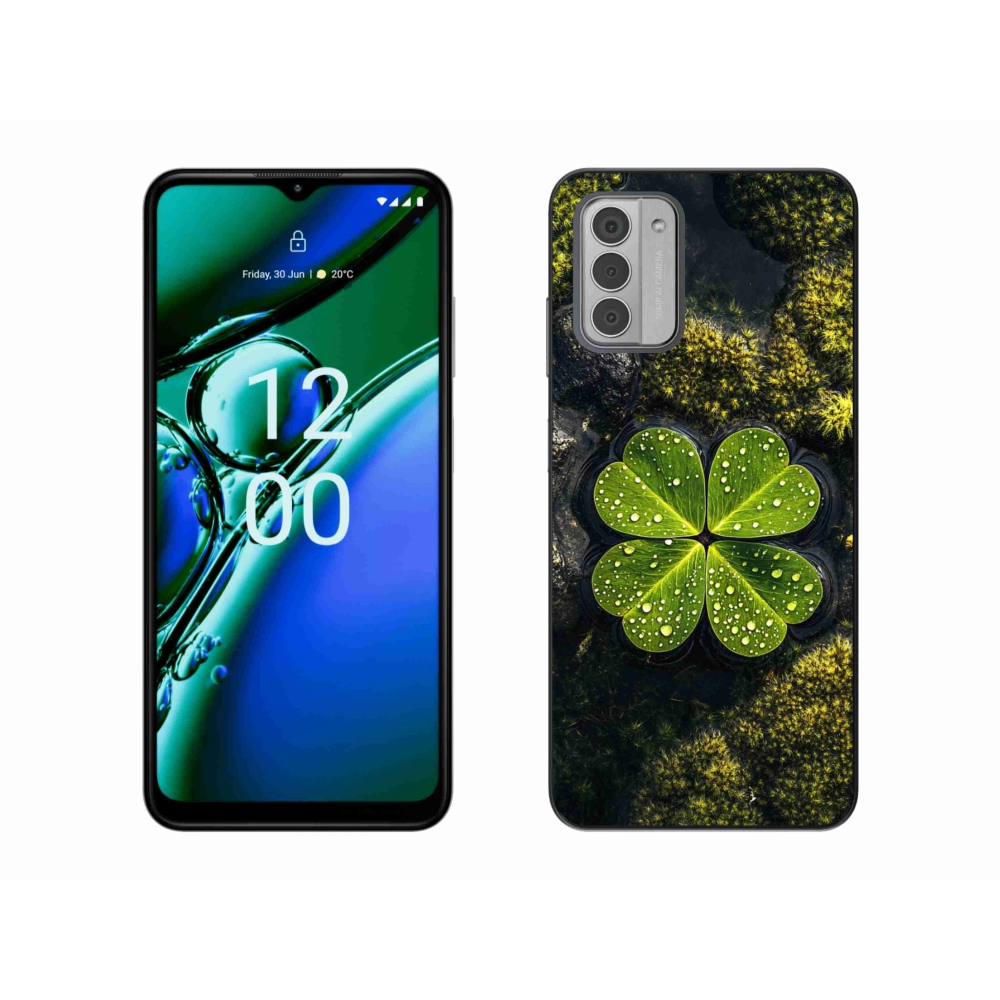 Zselés borító mmCase a Nokia G42 készülékhez - négylevelű lóhere