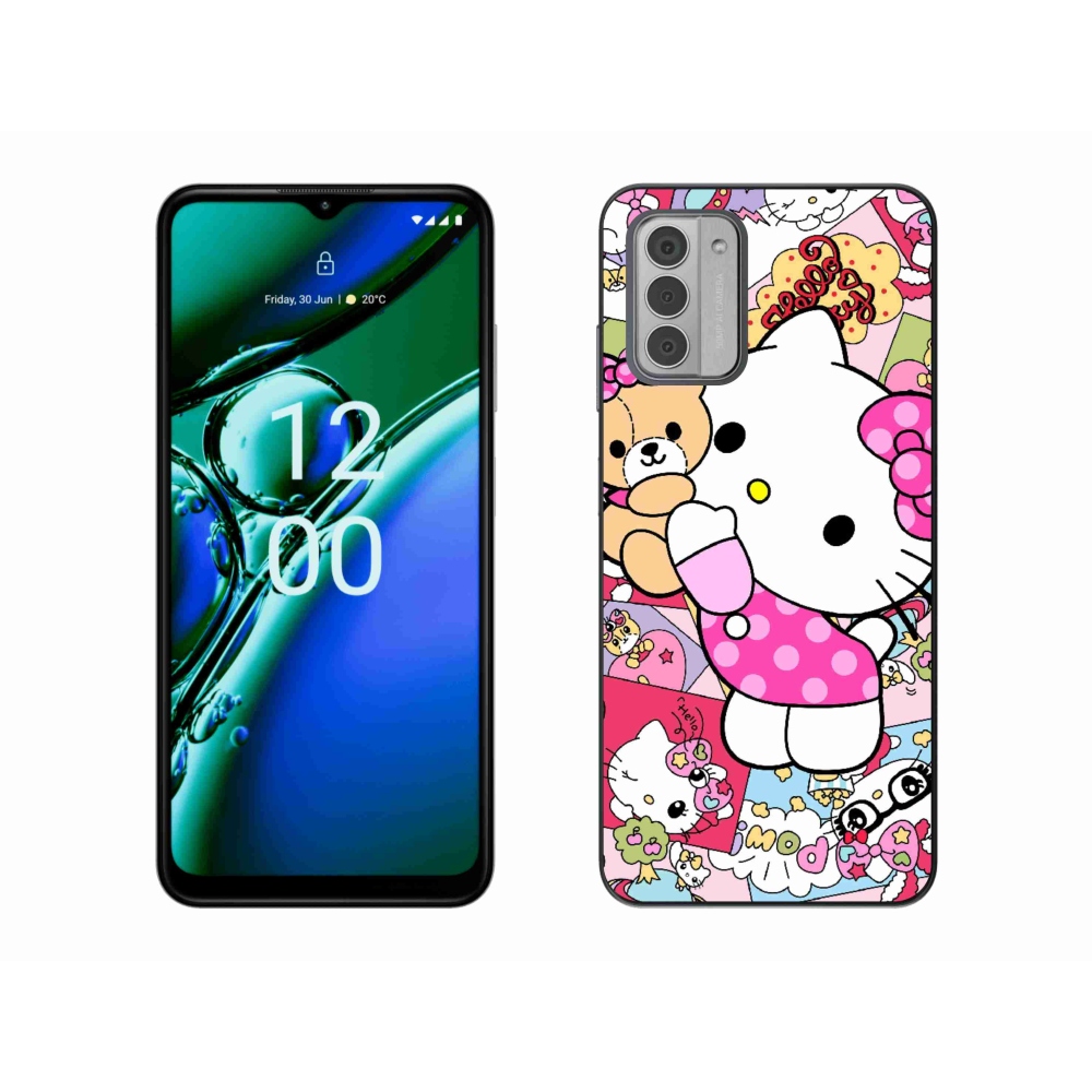 mmCase gélhuzat a Nokia G42-hez – aranyos cica