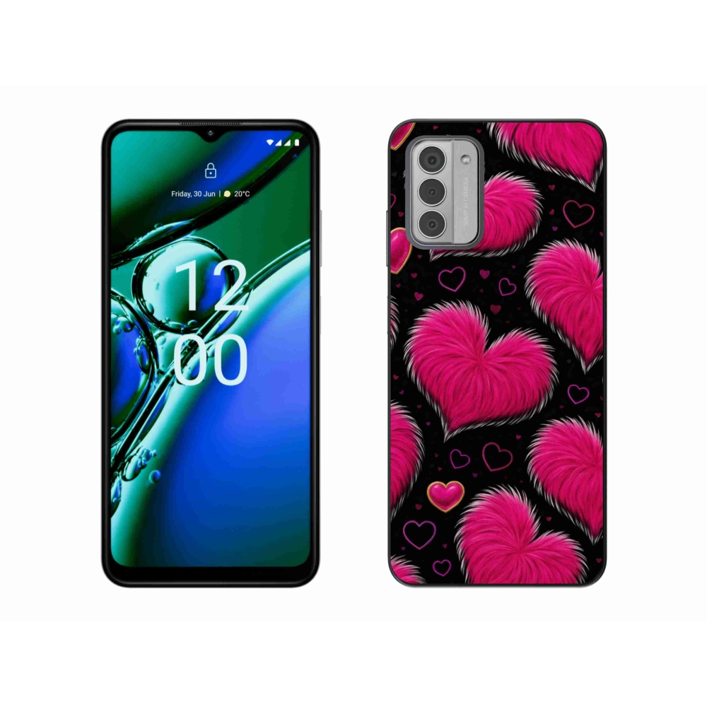 Zselés borítás mmCase a Nokia G42 készülékhez - puha szív