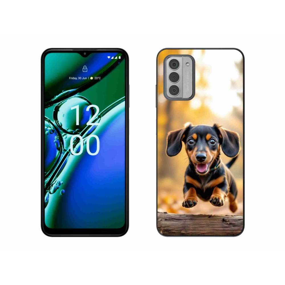 Zselés borítás mmCase a Nokia G42 készülékhez - tacskó 2