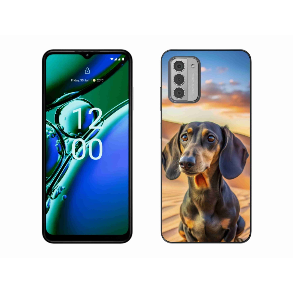 Zselés borítás mmCase a Nokia G42 készülékhez - tacskó 3