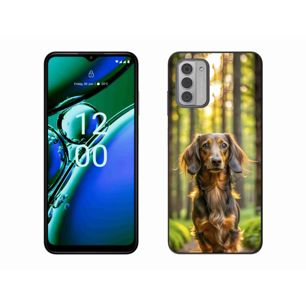 Zselés borítás mmCase a Nokia G42 készülékhez - tacskó 4