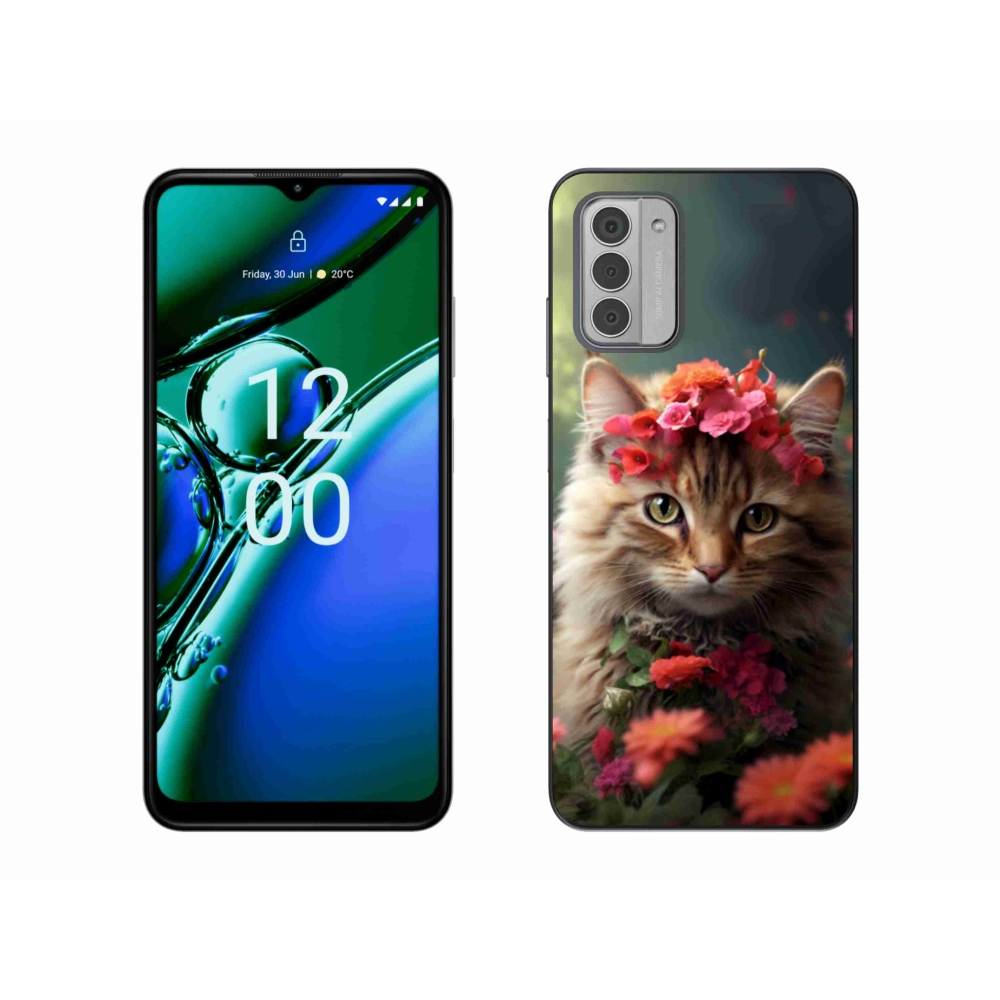 Zselés borítás mmCase a Nokia G42 készülékhez - hercegnő macska