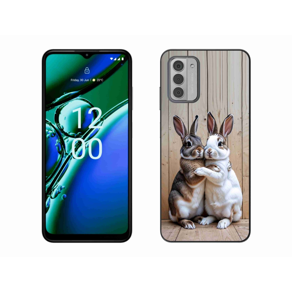 mmCase gélhuzat a Nokia G42-hez – nyúlpár