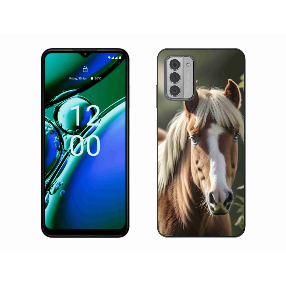 mmCase gél tok a Nokia G42-hez – világos sörényű ló