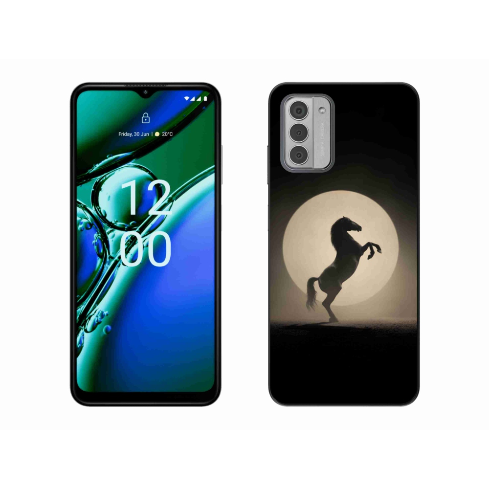 Zselés borítás mmCase a Nokia G42 készülékhez - ló sziluettben