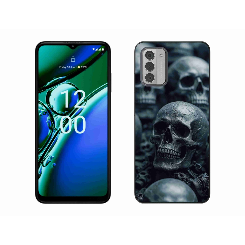 Zselés borítás mmCase a Nokia G42 készülékhez - koponya 2