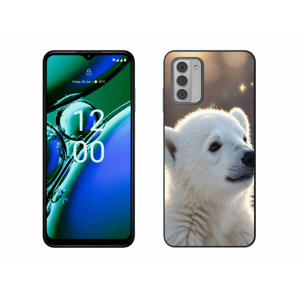 Zselés tok mmCase a Nokia G42 készülékhez - jegesmedve