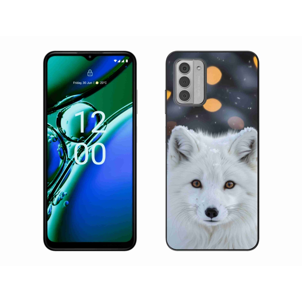 Zselés borítás mmCase a Nokia G42 készülékhez - polár róka