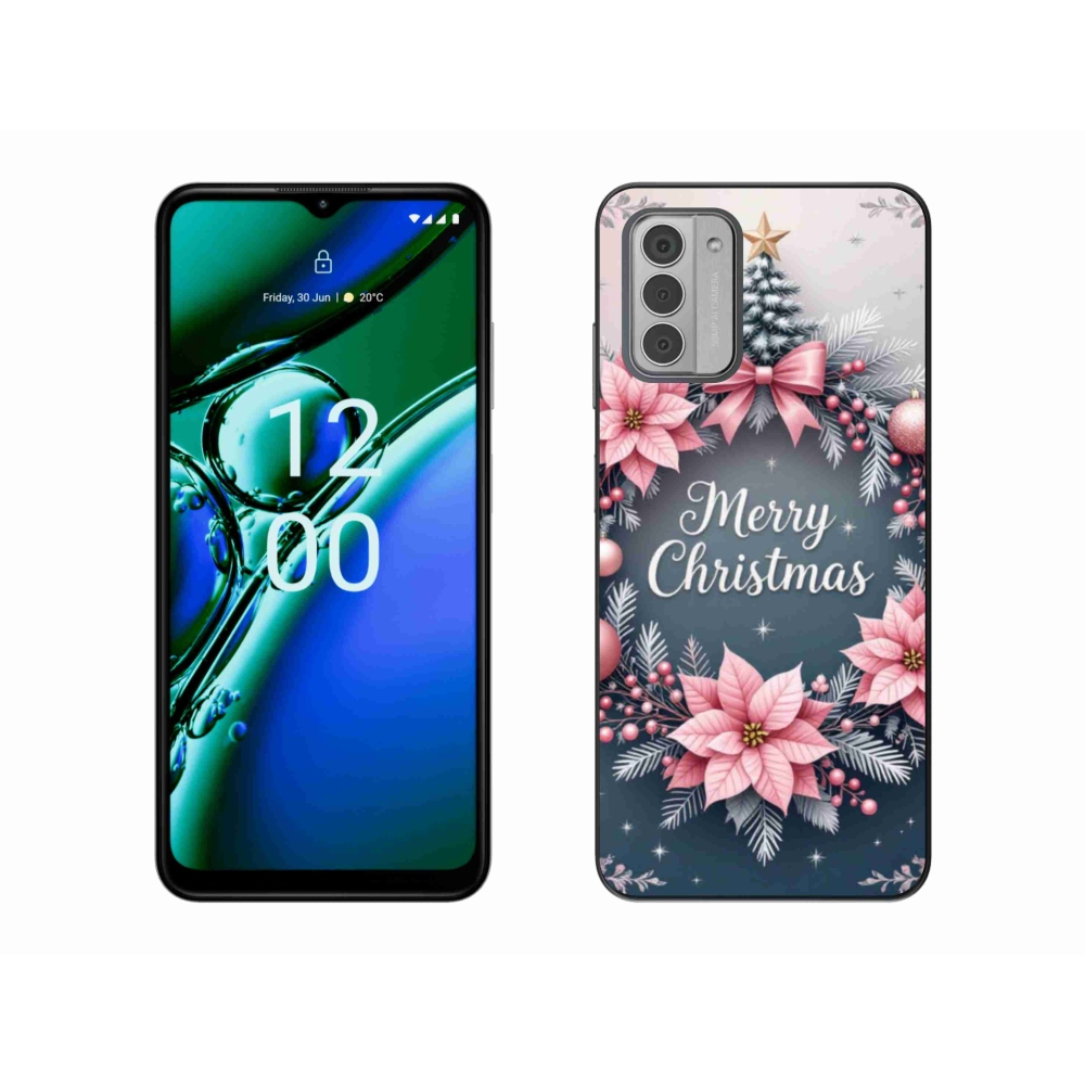 Gél borítás mmCase a Nokia G42-hez - boldog karácsonyt!
