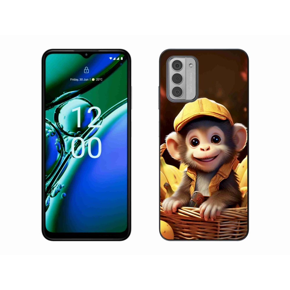 mmCase gél tok a Nokia G42-hez – majom a kosárban