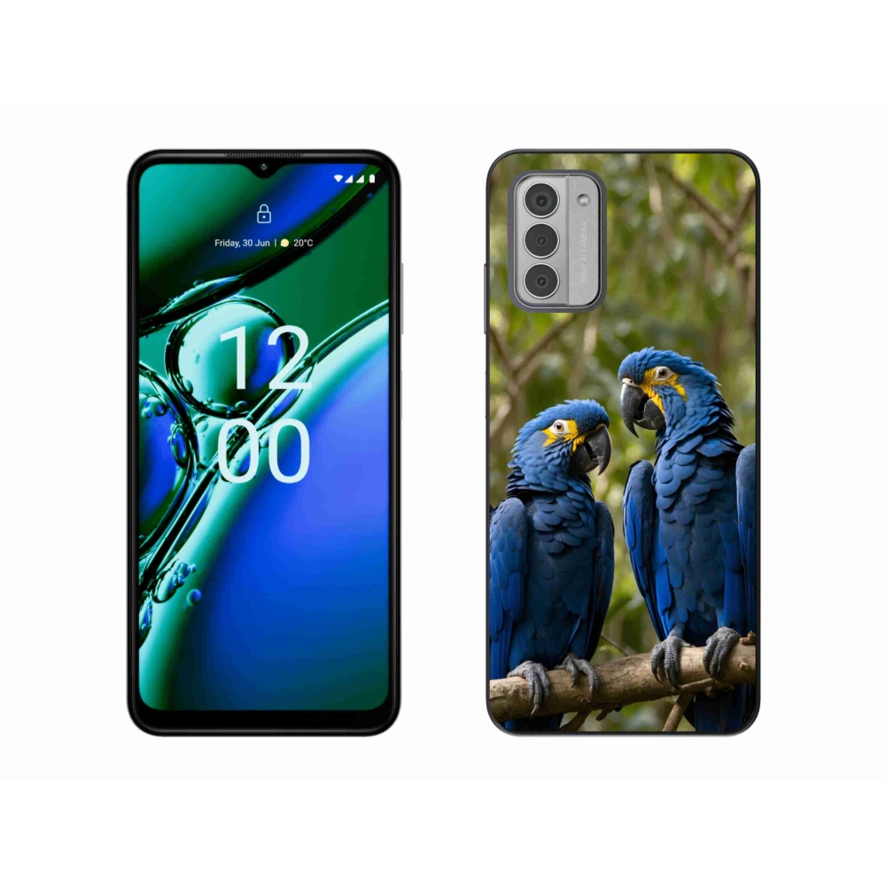 mmCase gélhuzat a Nokia G42-hez – papagájduó
