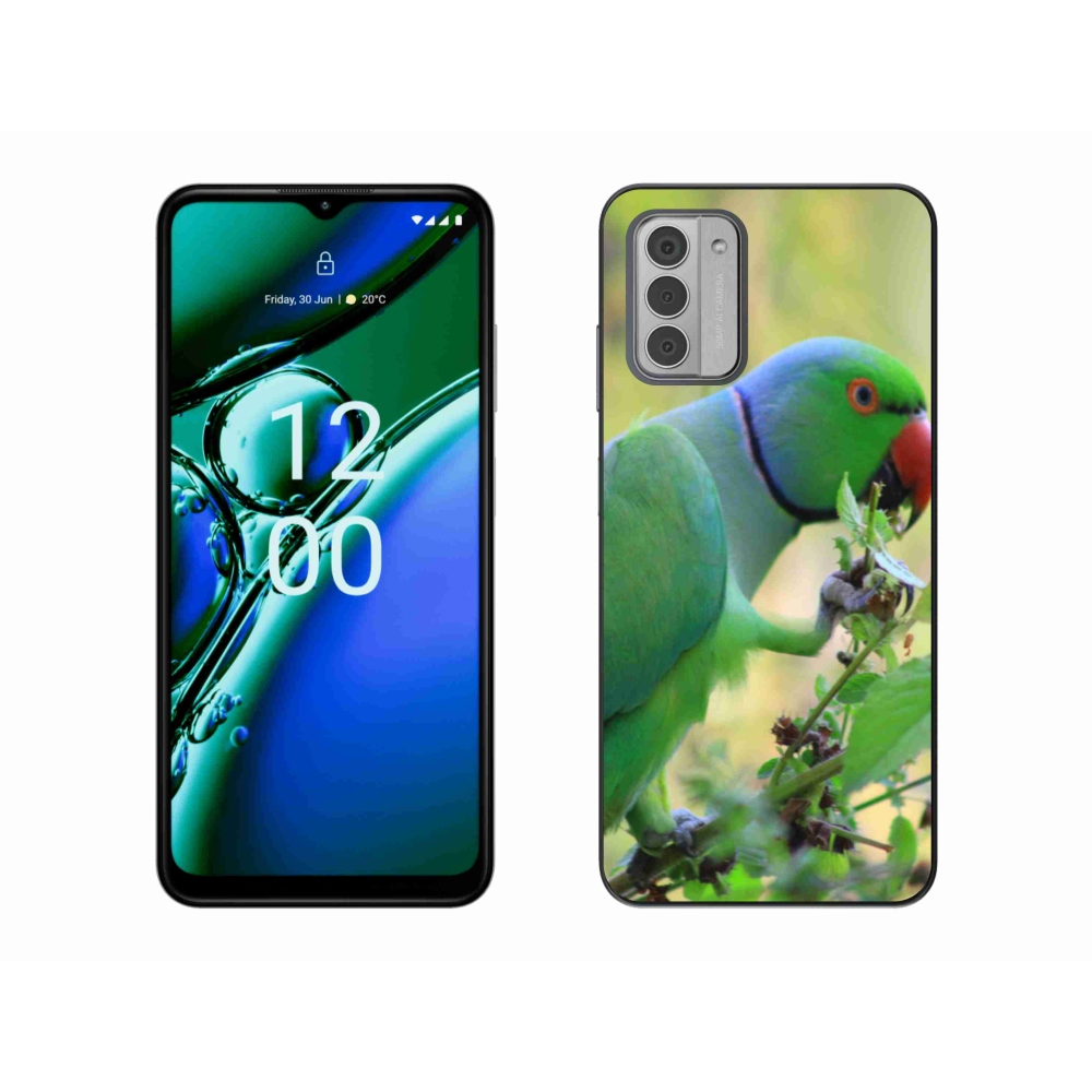 Zselés borítás mmCase a Nokia G42 készülékhez - papagáj alexandr