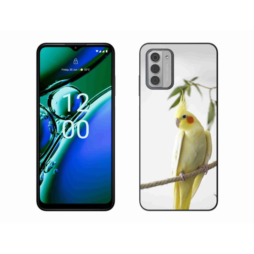 mmCase gélhuzat a Nokia G42-hez – tollas papagáj