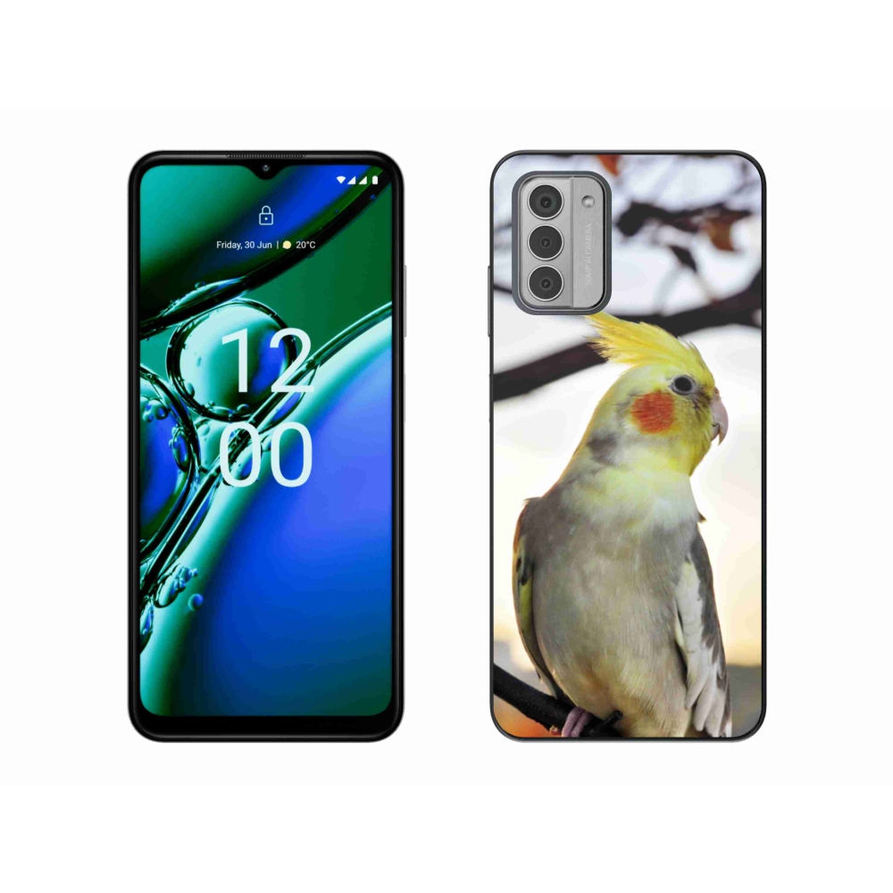 Zselés borítás mmCase a Nokia G42 készülékhez - papagáj korela