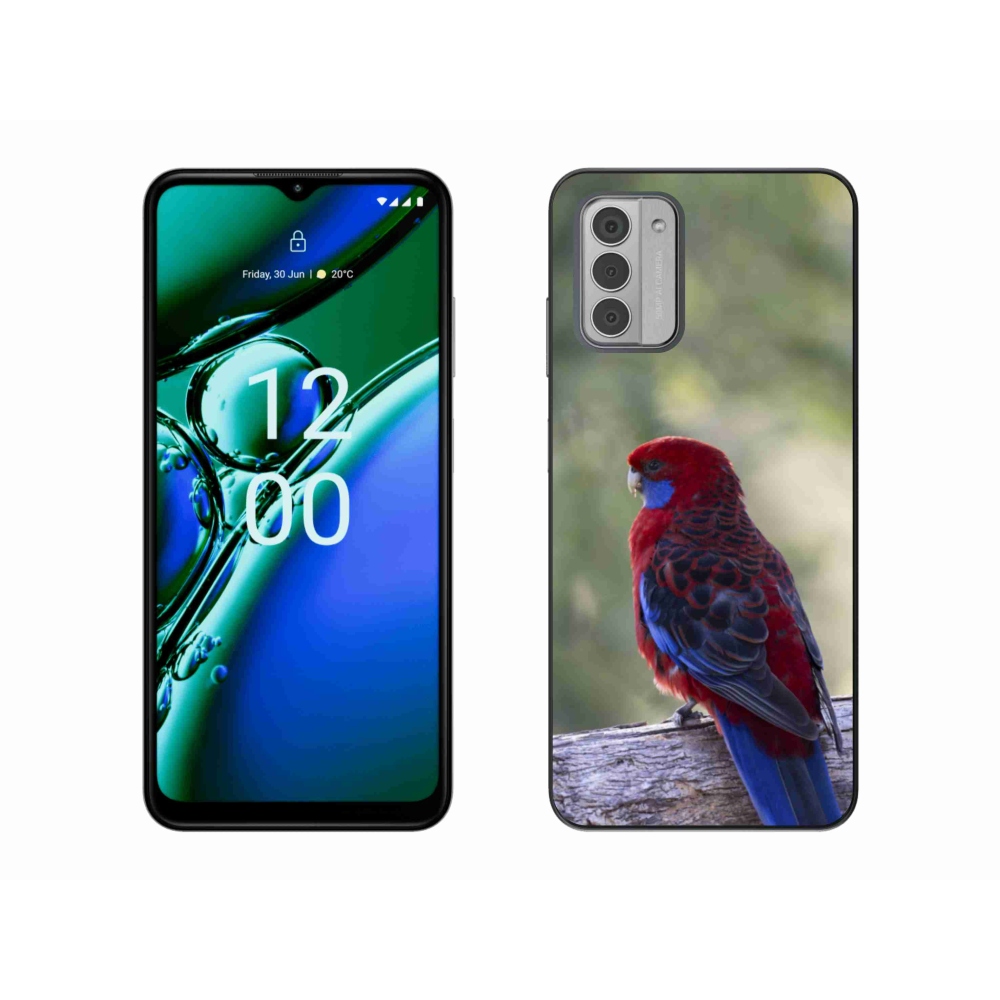 Zselés borítás mmCase a Nokia G42 készülékhez - papagáj rosela
