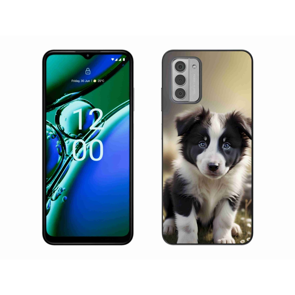 mmCase gél tok a Nokia G42-hez – aranyos border collie