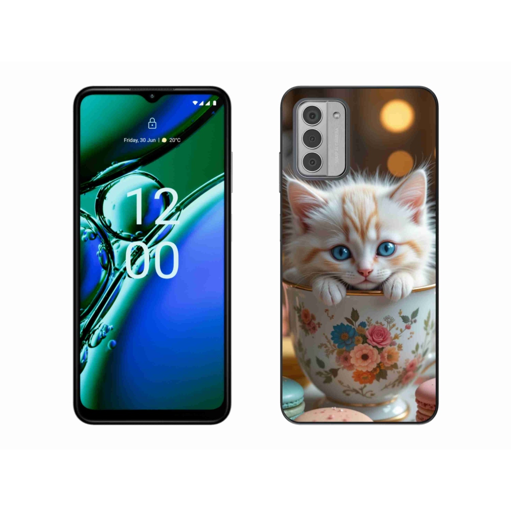 Gél borító mmCase a Nokia G42 készülékhez - aranyos cica 6