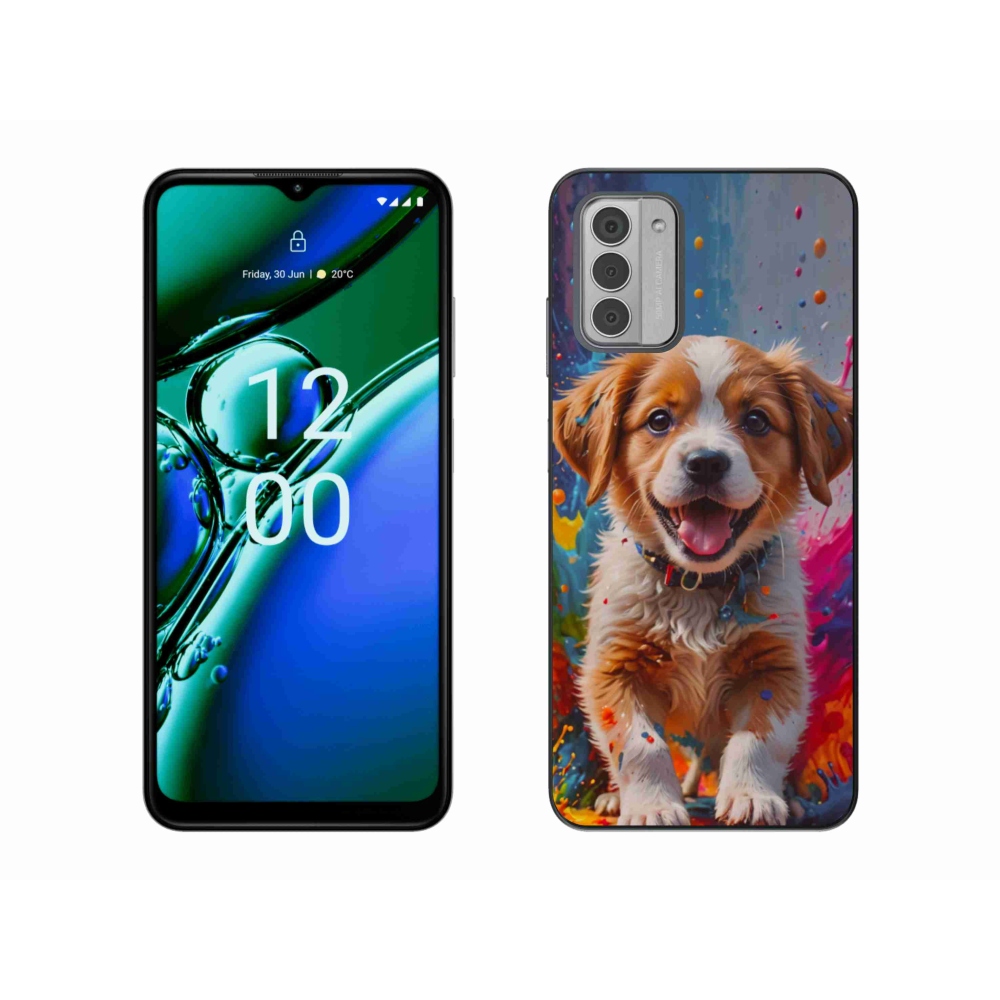 Gél borító mmCase a Nokia G42 készülékhez - aranyos kiskutya 3