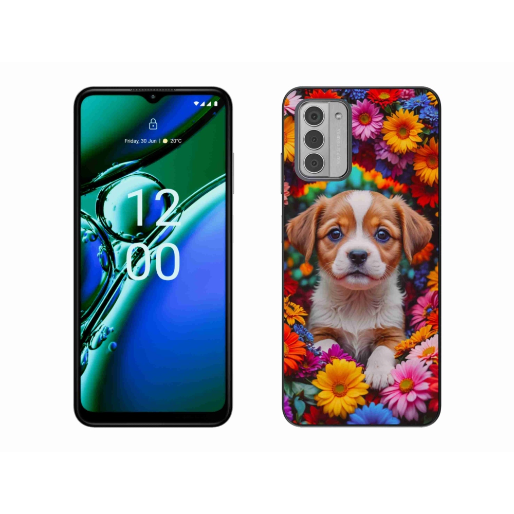 Zselés borítás mmCase a Nokia G42 készülékhez - aranyos kiskutya