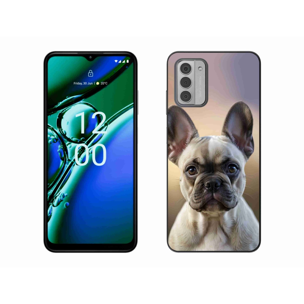 mmCase gél tok a Nokia G42-hez – aranyos francia buldog