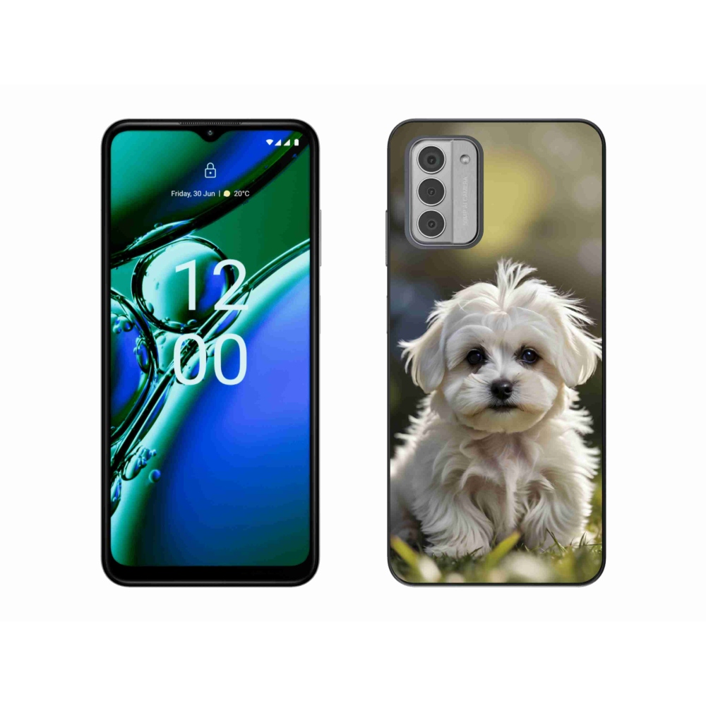 mmCase gél tok a Nokia G42-hez – aranyos máltai kutyus