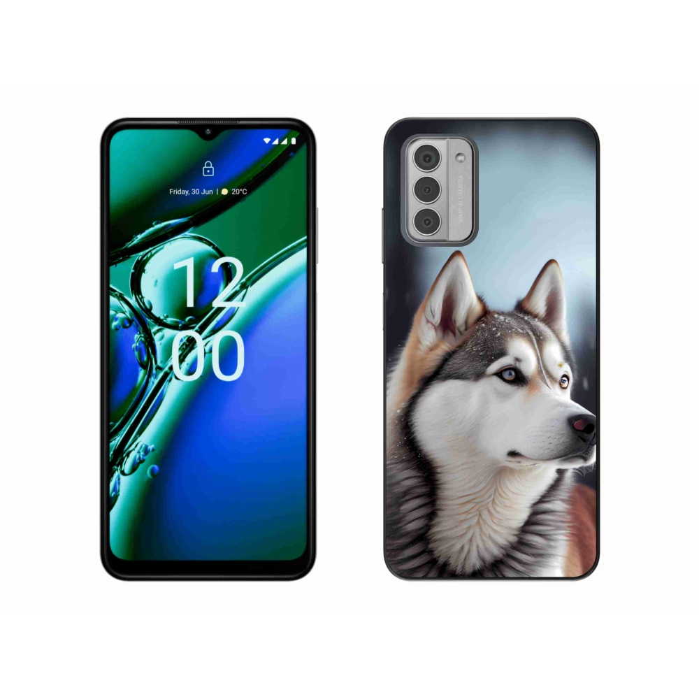mmCase gél tok a Nokia G42-hez – szibériai husky