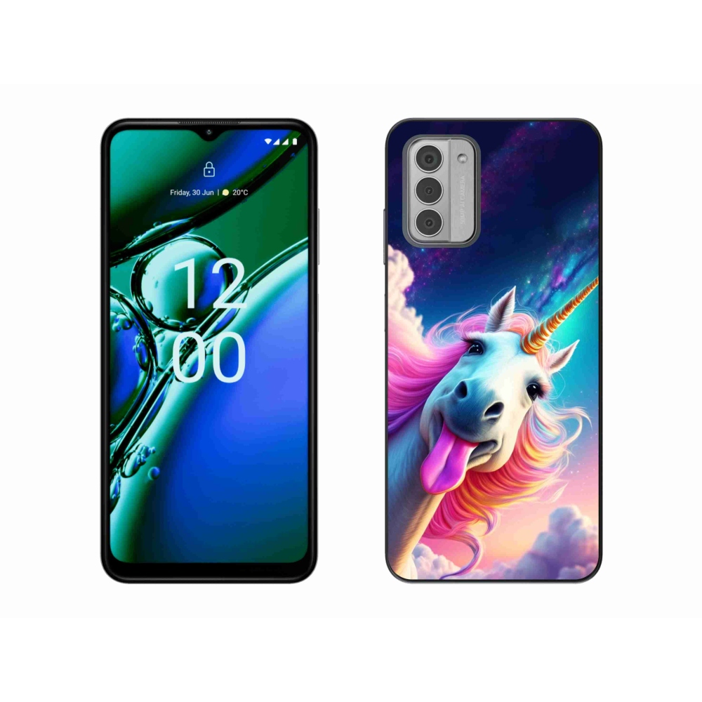 mmCase gélhuzat a Nokia G42-hez – őrült egyszarvú