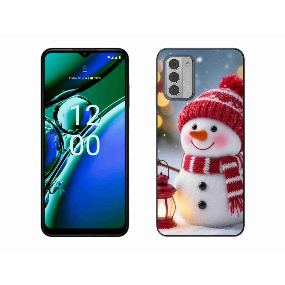 Zselés borítás mmCase a Nokia G42 készülékhez - hóember 2