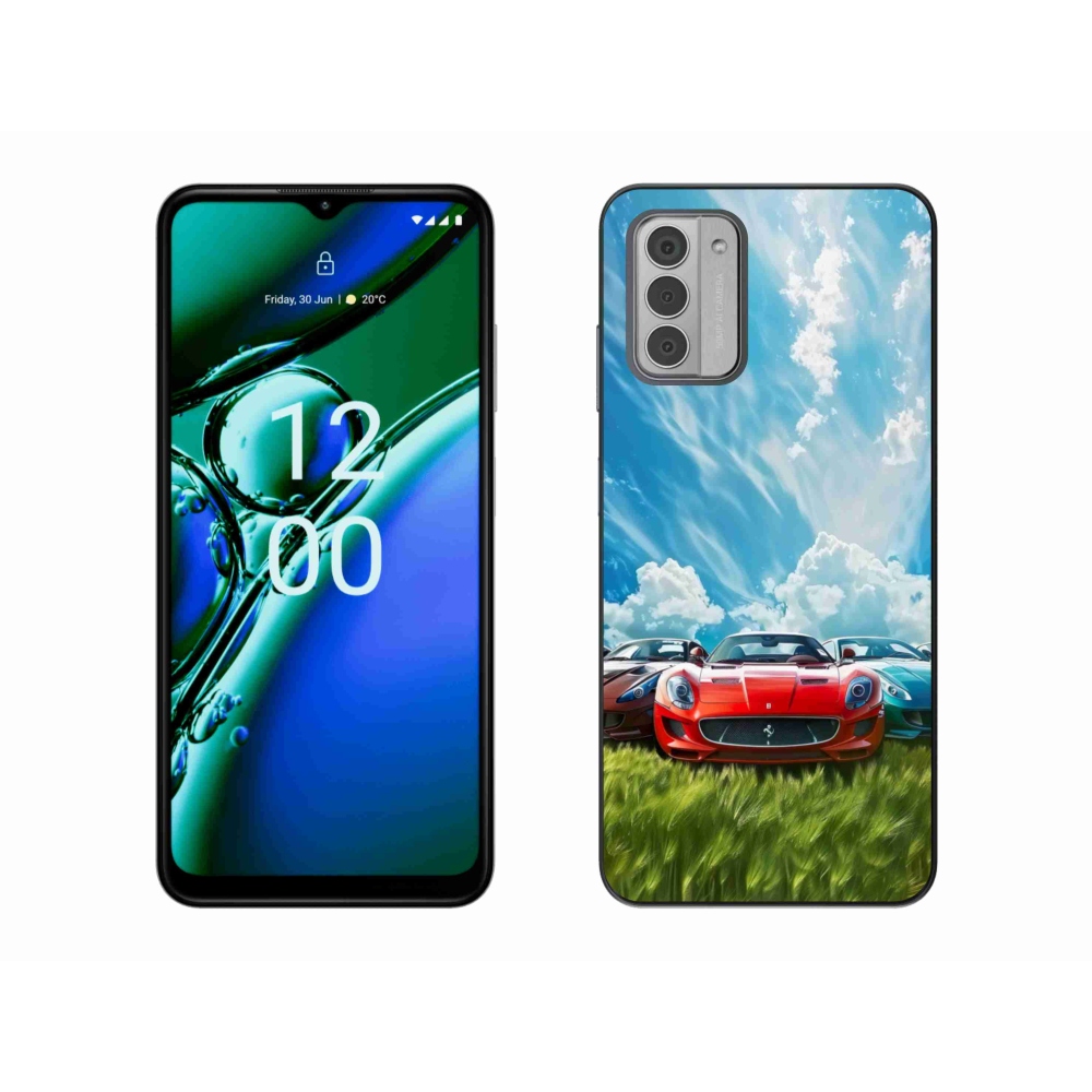 Zselés borítás mmCase a Nokia G42-hez - sportkocsikhoz