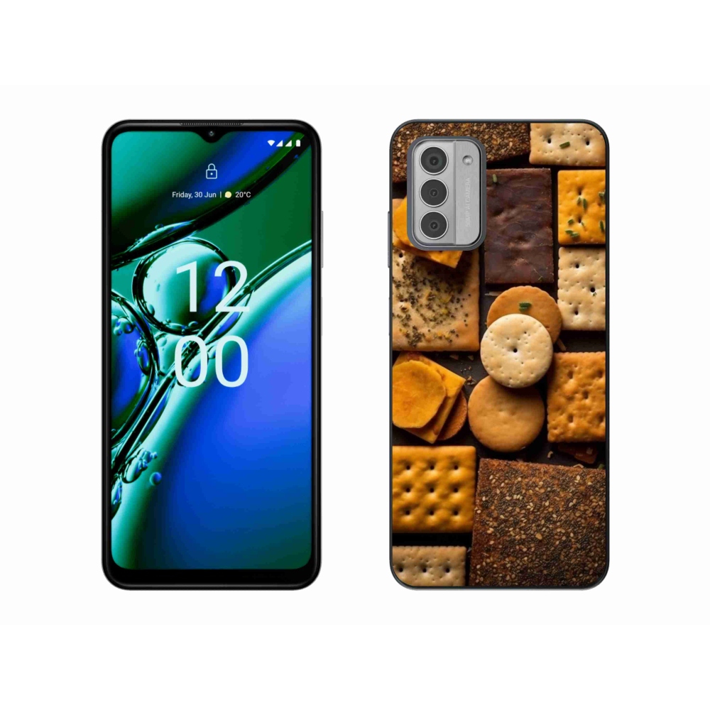 Zselés borítás mmCase a Nokia G42 készülékhez - kekszek