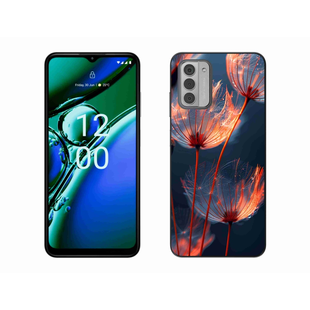 Zselés borítás mmCase a Nokia G42 készülékhez - világító pehely