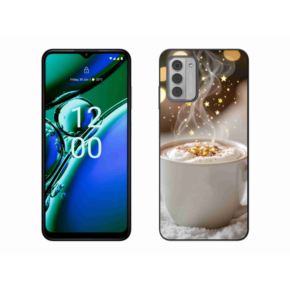 Gél borítás mmCase a Nokia G42-hez - Karácsonyi forró ital