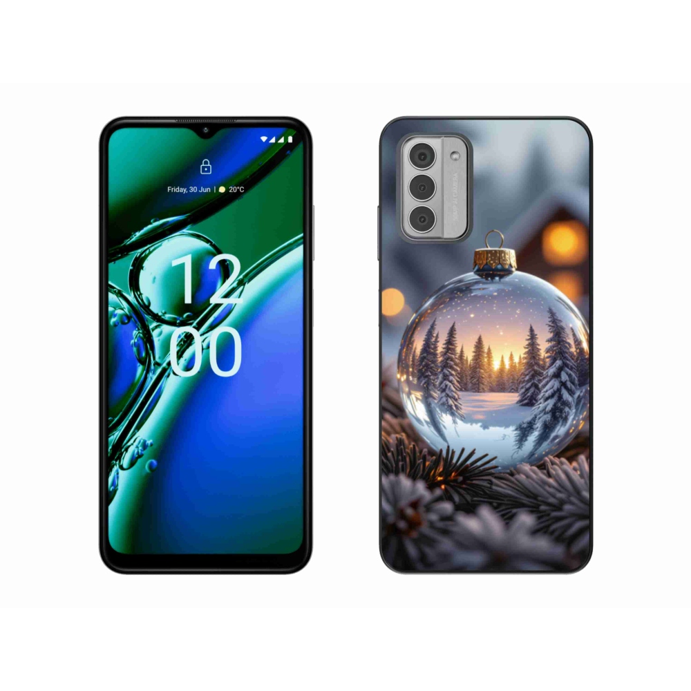 Zselés borítás mmCase a Nokia G42 készülékhez - karácsonyi dekoráció