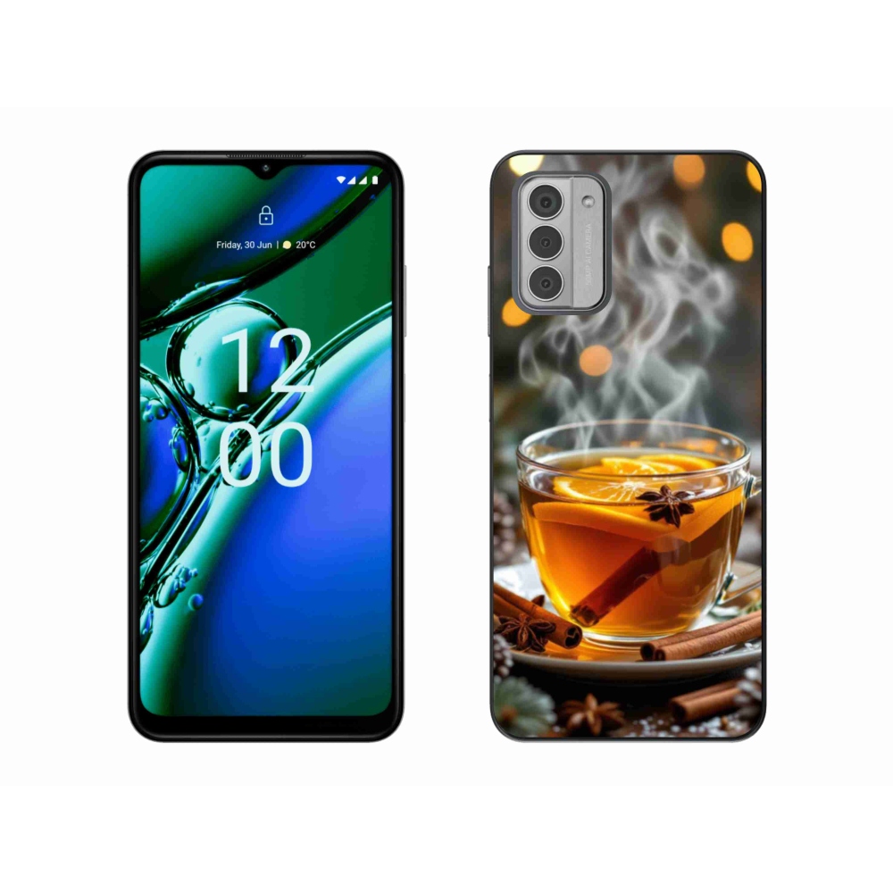 Zselés borítás mmCase a Nokia G42 készülékhez - karácsonyi lyukasztás