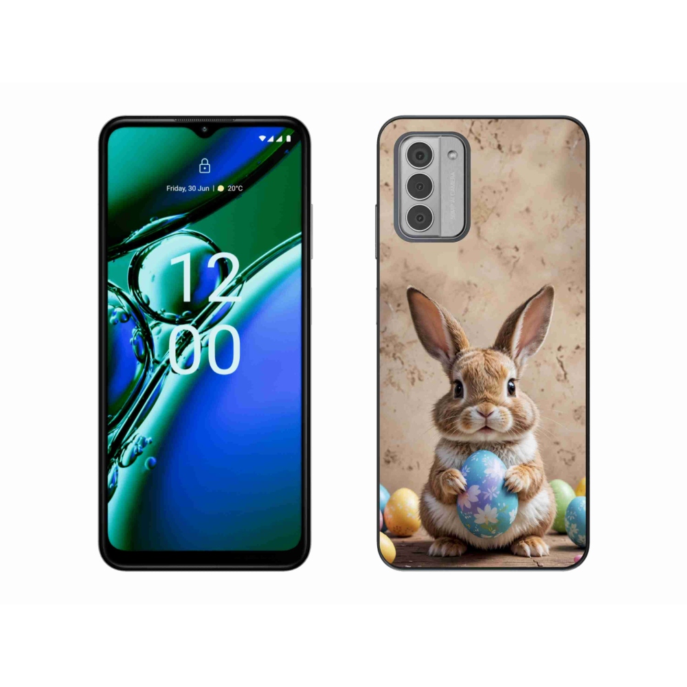 mmCase gélhuzat a Nokia G42-hez – húsvéti nyuszi