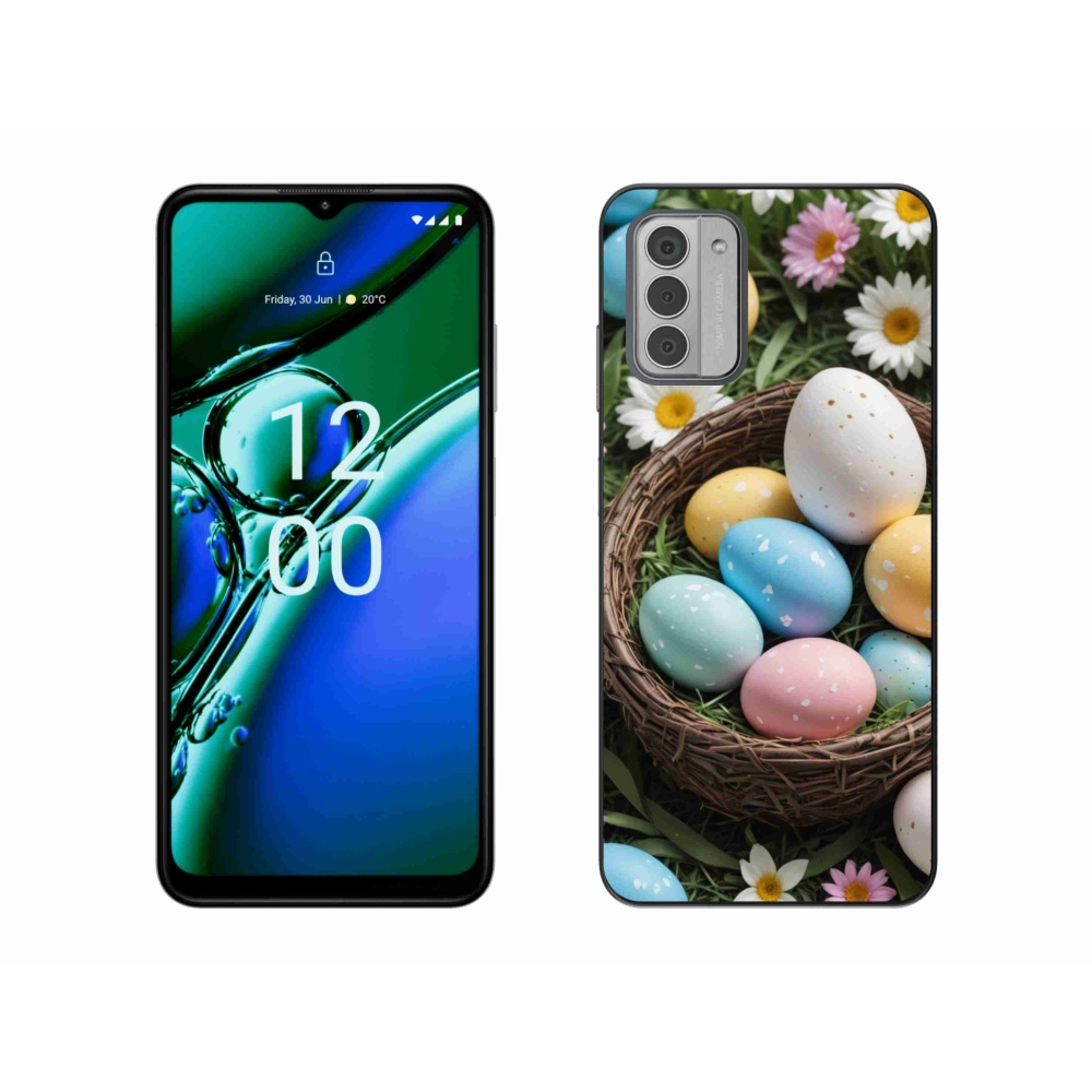 Zselés borítás mmCase a Nokia G42 készülékhez - Húsvéti tojások 2