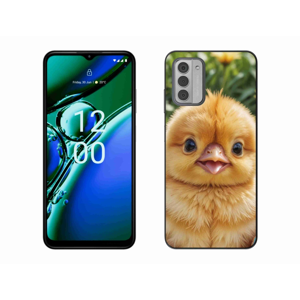 Zselés borítás mmCase a Nokia G42 készülékhez - boldog csaj