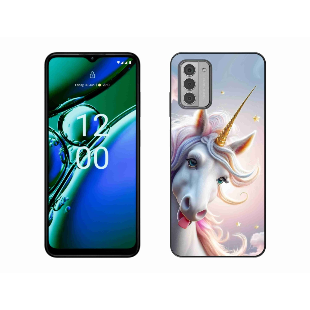 mmCase gél tok a Nokia G42-hez – vidám egyszarvú