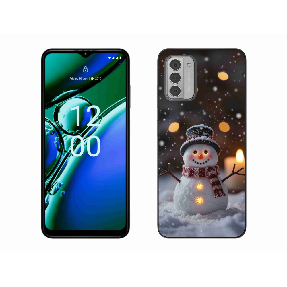 mmCase gél tok a Nokia G42-hez – vidám hóember