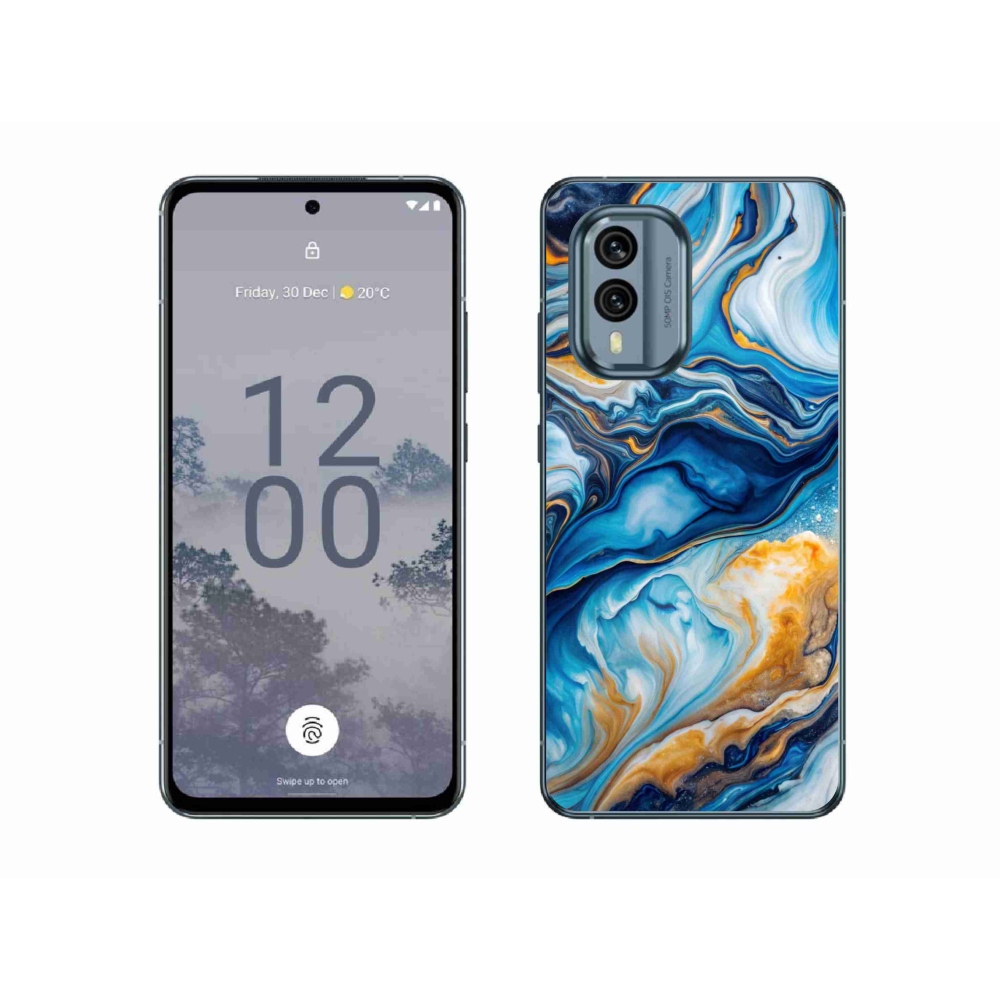 Zselés borítás mmCase a Nokia X30 5G készülékhez - absztrakt motívum 34