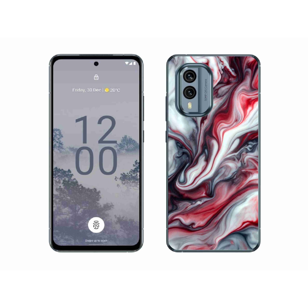 Zselés borítás mmCase a Nokia X30 5G készülékhez - absztrakt motívum 37