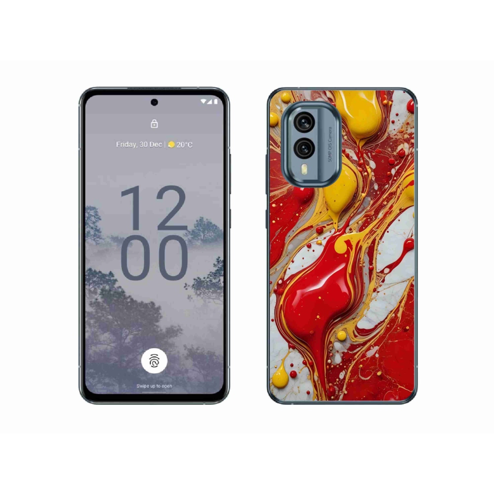 Zselés borítás mmCase a Nokia X30 5G készülékhez - absztrakt motívum 42