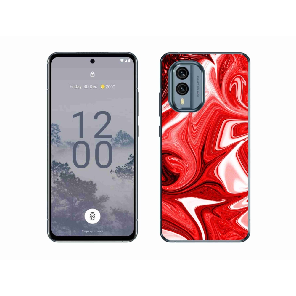 Zselés borítás mmCase a Nokia X30 5G készülékhez - absztrakt motívum 43