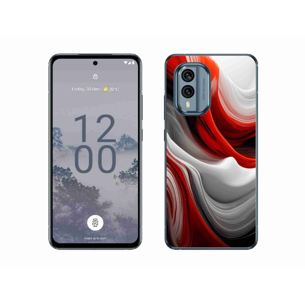 Zselés borítás mmCase a Nokia X30 5G készülékhez - absztrakt motívum 47